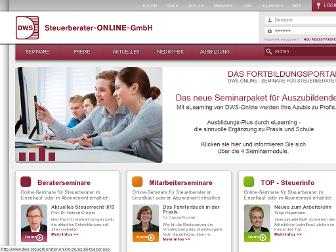 dws-steuerberater-online.de website preview