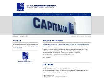 capitalia-steuerberatung.de website preview
