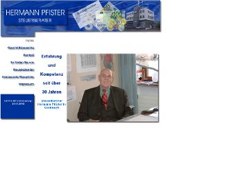 pfister-steuerberater.de website preview