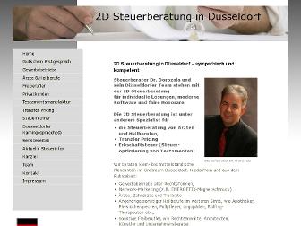 2d-steuerberatung.de website preview