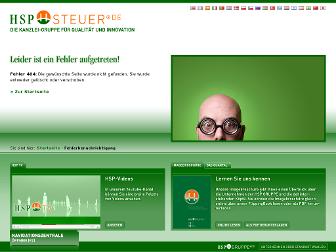 hsp-steuer.de website preview