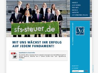 sfs-steuer.de website preview