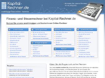 kapital-rechner.de website preview