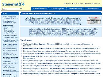 steuerrat24.de website preview
