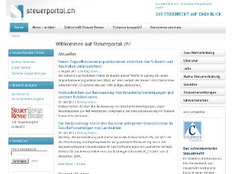 steuerportal.ch website preview