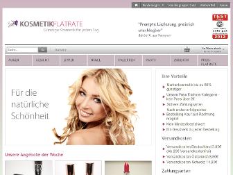 kosmetik-flatrate.com website preview