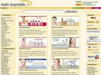 mehr-kosmetik-shop.de website preview