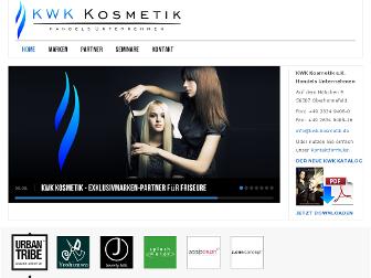 kwk-kosmetik.de website preview