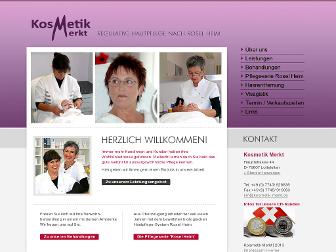 kosmetik-merkt.de website preview