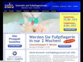 kosmetik-fachschulen.de website preview