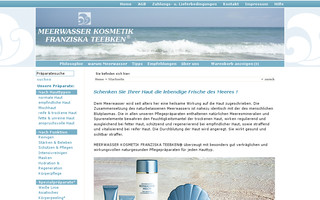 meerwasser.de website preview