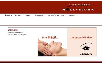 kosmetik-hollfelder.de website preview