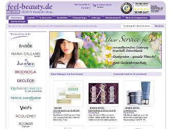 feel-beauty.de website preview