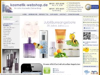kosmetik-webshop.de website preview