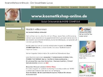 kosmetikshop-online.de website preview