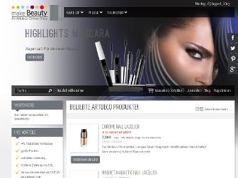 make-beauty.de website preview