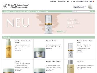 shop.eckstein-kosmetik.de website preview