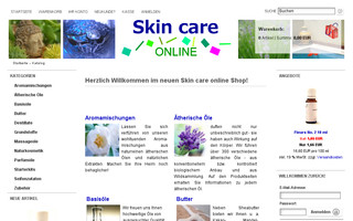 skin-care-online.de website preview