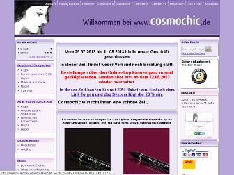cosmochic.de website preview
