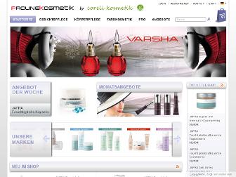 kosmetikshop-corell.de website preview
