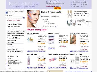 beautyline.de website preview