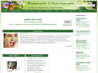 biokosmetik-konservierungsstoffe.de website preview
