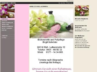 biokosmetik-fusspflege.de website preview