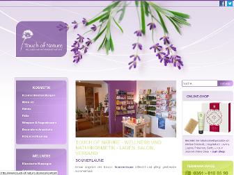 touch-of-nature.de website preview