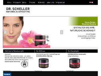 dr-scheller-cosmetics.de website preview