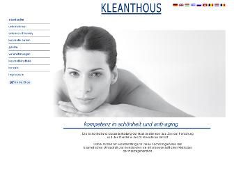 kleanthous.de website preview