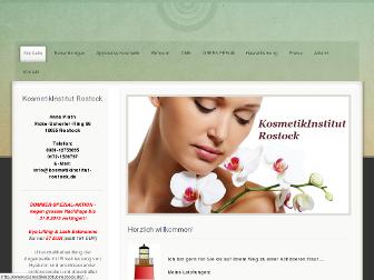 kosmetikinstitut-rostock.de website preview