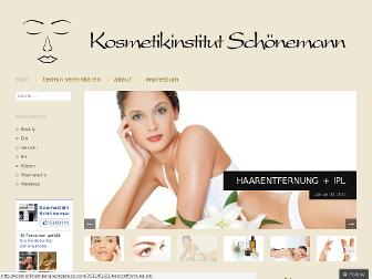 kosmetikhamburg.wordpress.com website preview