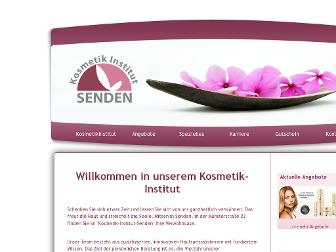 kosmetik-institut-senden.de website preview