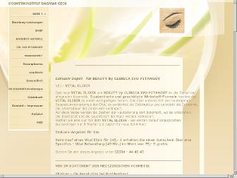 kosmetikinstitut-geck.de website preview