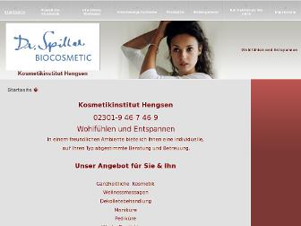 kosmetikinstitut-hengsen.de website preview