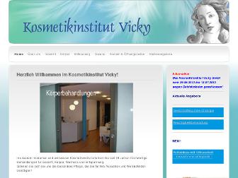 kosmetikinstitut-vicky.de website preview