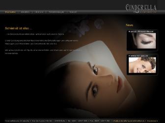 cinderella-kosmetikinstitut.de website preview