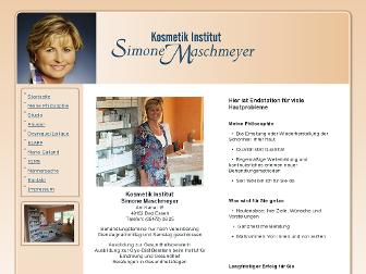 kosmetik-simone-maschmeyer.de website preview