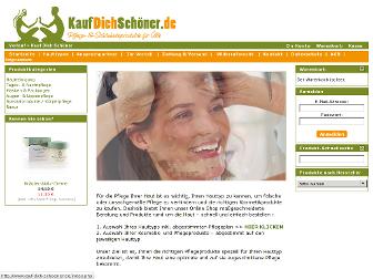 kauf-dich-schoener.de website preview