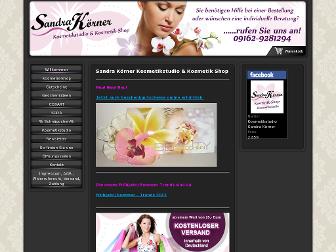 kosmetik-sandra.de website preview