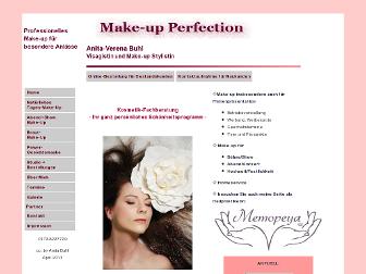 make-up-perfection.de website preview