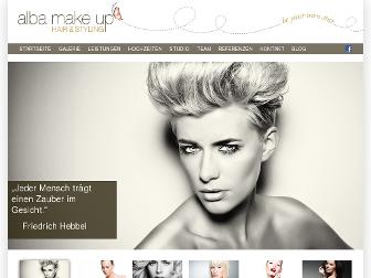 alba-makeup.com website preview