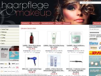 haarpflege-makeup-shop.de website preview