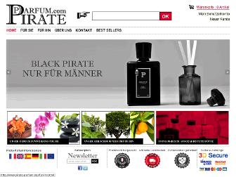 pirate-parfum.de website preview