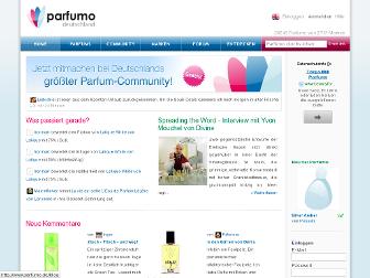 parfumo.de website preview