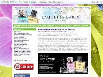 maybe-parfumwelt.de website preview