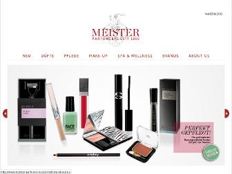 meister-parfumerie.de website preview