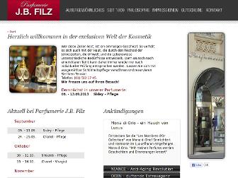 parfumerie-filz.at website preview
