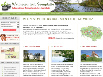 wellnessurlaub-seenplatte.de website preview