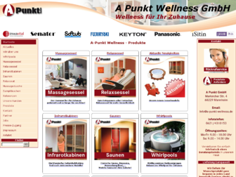 a-punkt-wellness.de website preview